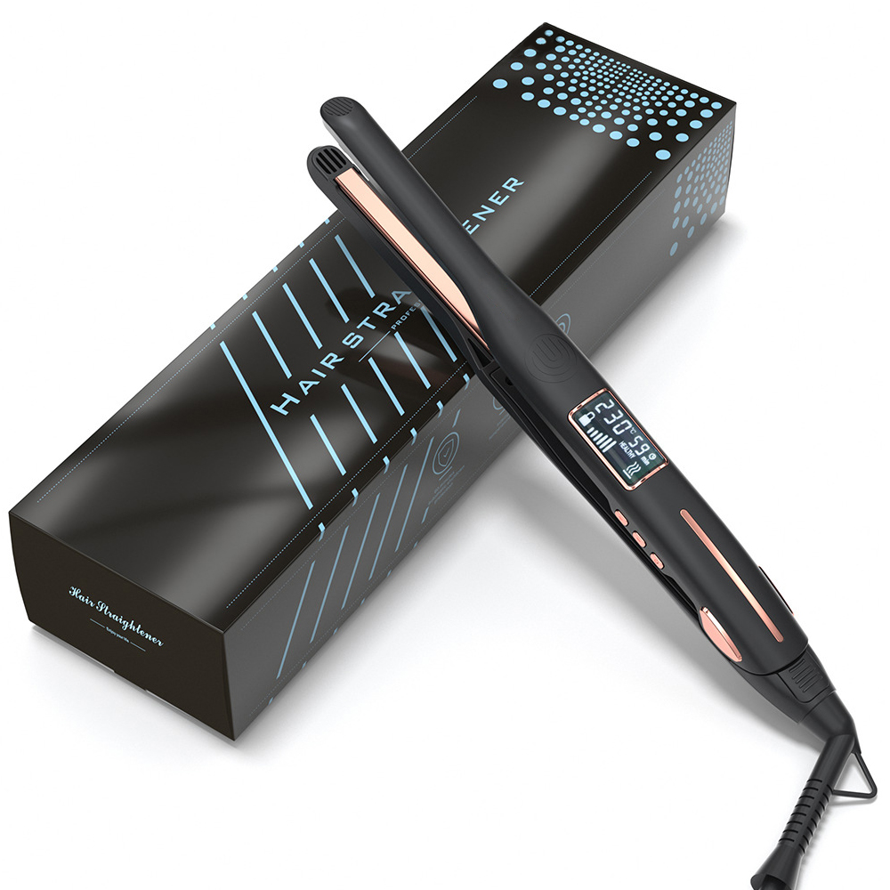 Mini Titanium Hair Curler & Straightener 450°F for Short Hair & Beard - Image 8