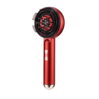 Electric LED Scalp Massage Comb with EMS Therapy & Oil Applicator