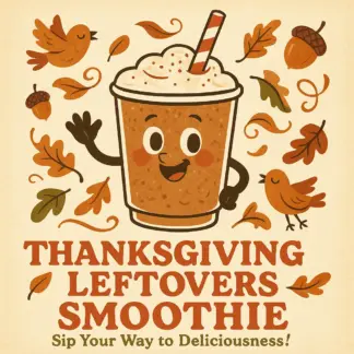 Thanksgiving Leftovers Smoothie Checklist: Sip Your Way to Deliciousness! | Creative thanksgiving leftovers smoothie ideas for holiday flavor lovers