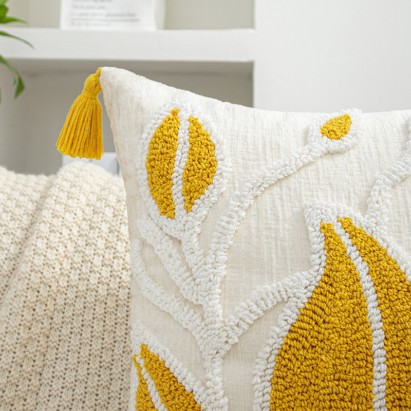 Bohemian Moroccan Leaf Velvet Pillowcase - Stylish Home Decor - Image 7