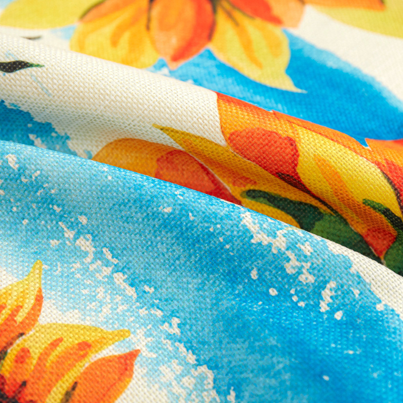 Nordic Sunflower Cotton Linen Pillowcase - Stylish Home Decor - Image 4