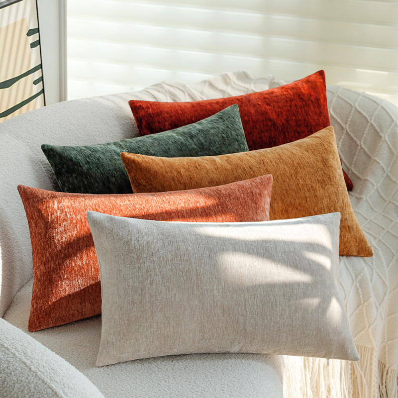 Light Luxury Chenille Throw Pillowcase - Elegant Home Decor - Image 2