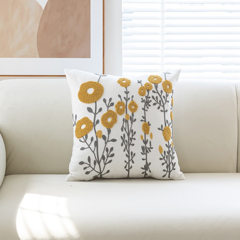 Gold Flowers (45x45cm)